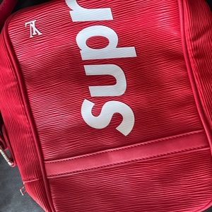 Louis Vuitton Danube Supreme Crossbody PPM Red Leather